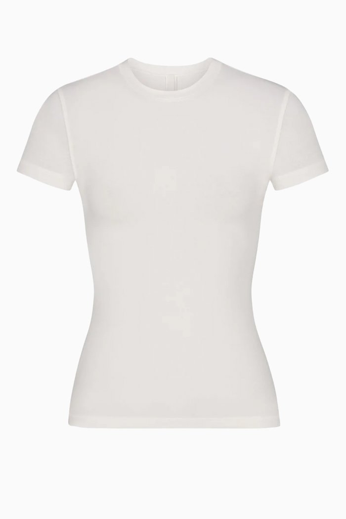 

New Vintage T-shirt in Jersey, White