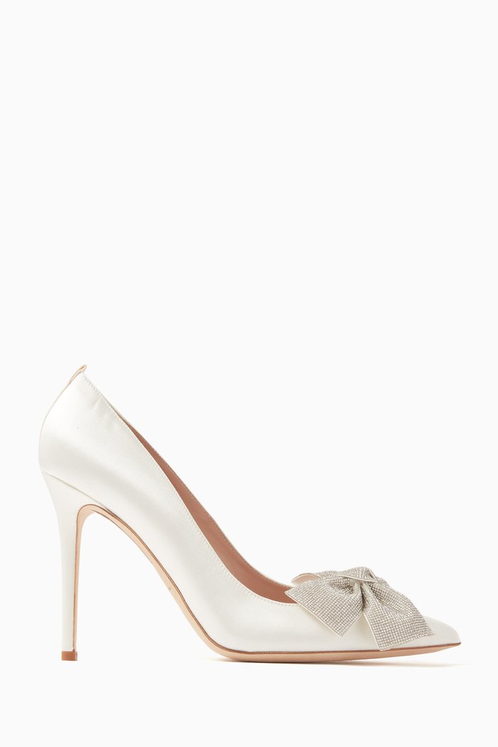 

Samara 100 Pumps in Satin, Neutral