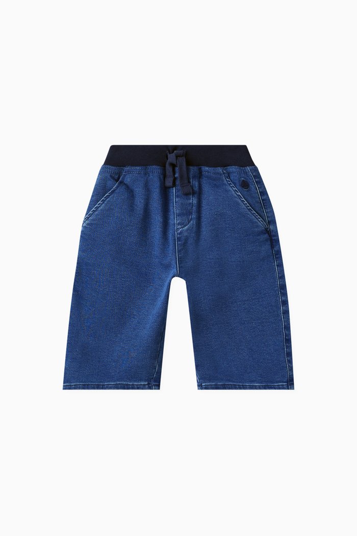 

Bermuda Shorts in Denim, Blue