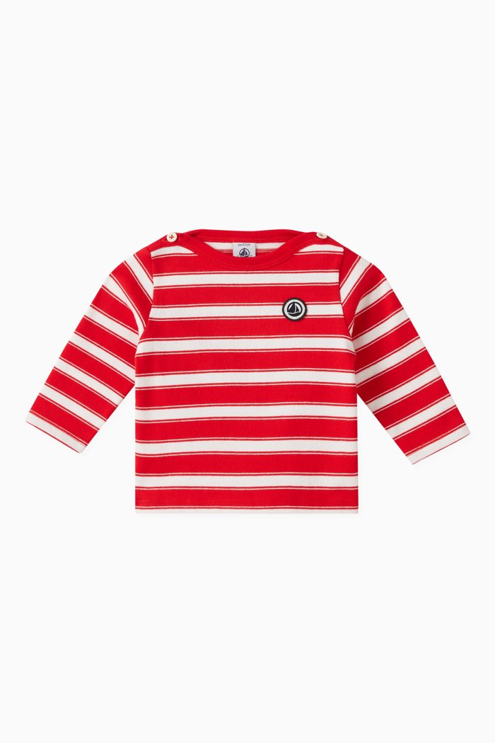 

Breton Striped T-shirt in Cotton Jersey, Multicolour