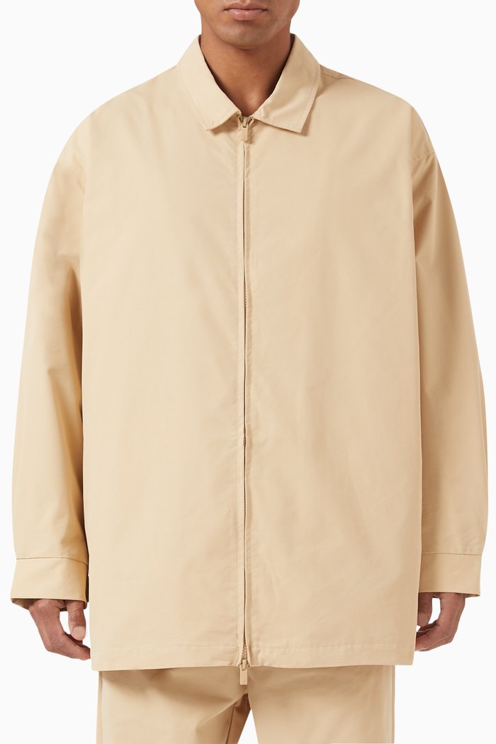

Barn Jacket in Woven Cotton-twill, Neutral