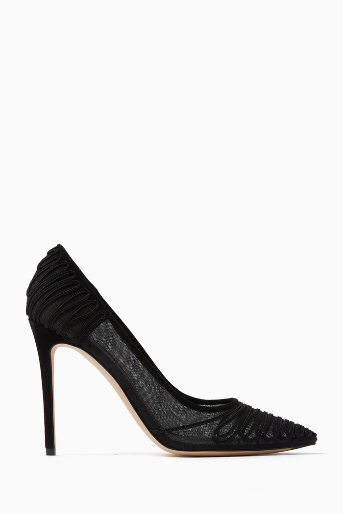 

Court 105 Pumps in Tulle, Black