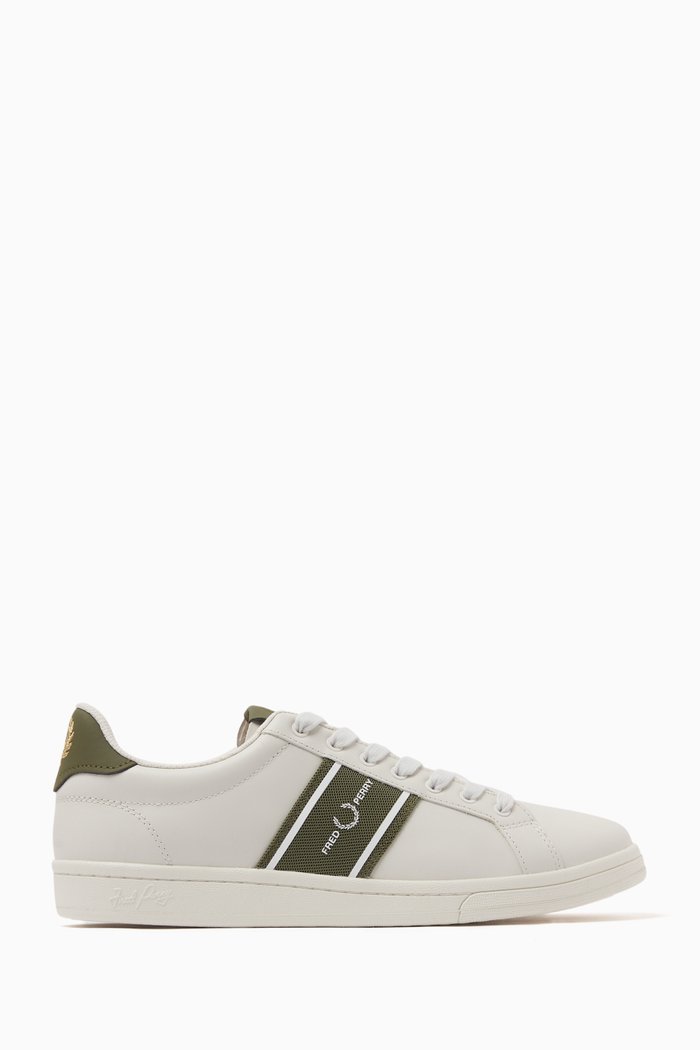

B721 Sneakers in Leather, White