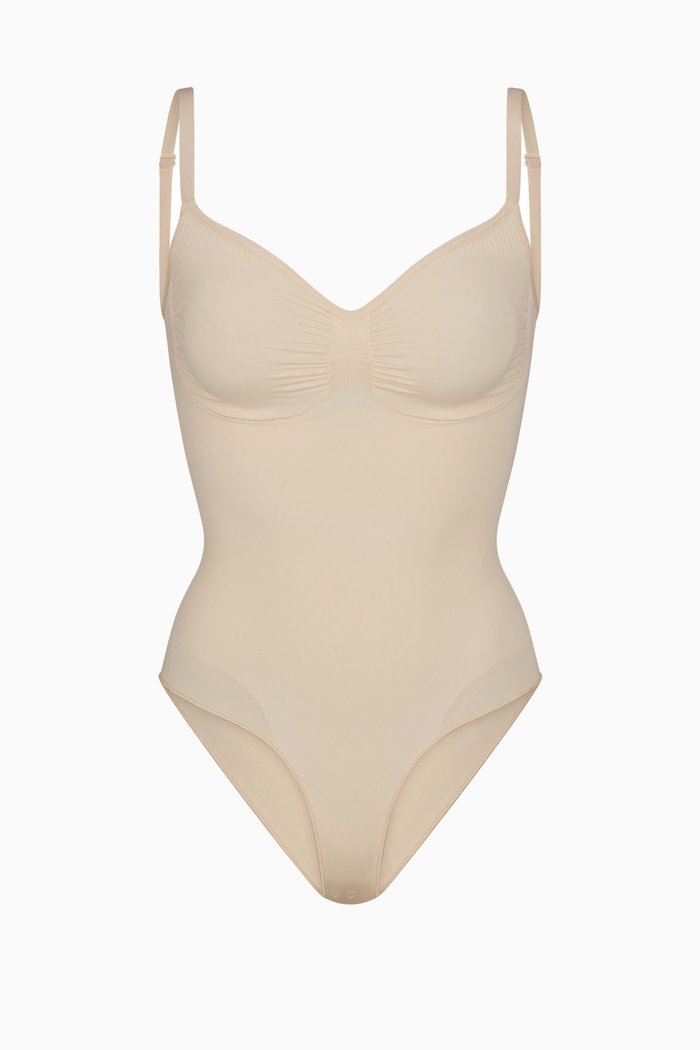 

Seamless Sculpt Brief Bodysuit, Neutral