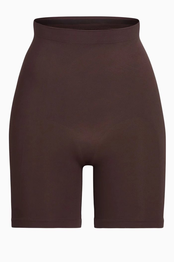 

Seamless Sculpt Above-the-knee Short, Brown