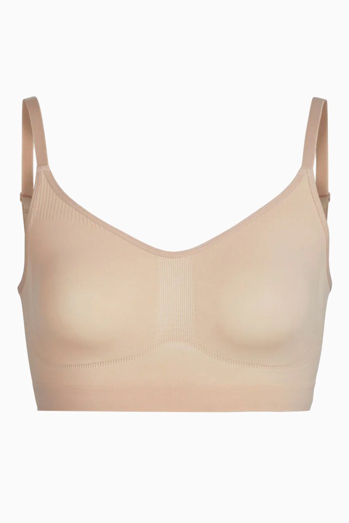 

Seamless Sculpt Bralette, Brown