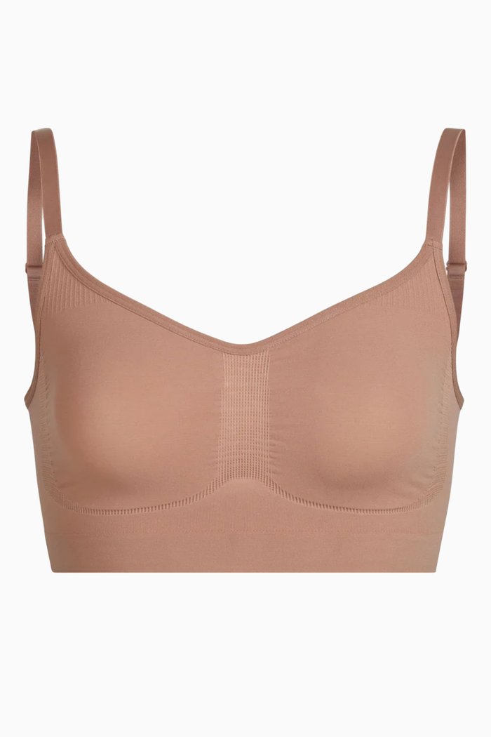 

Seamless Sculpt Bralette, Brown