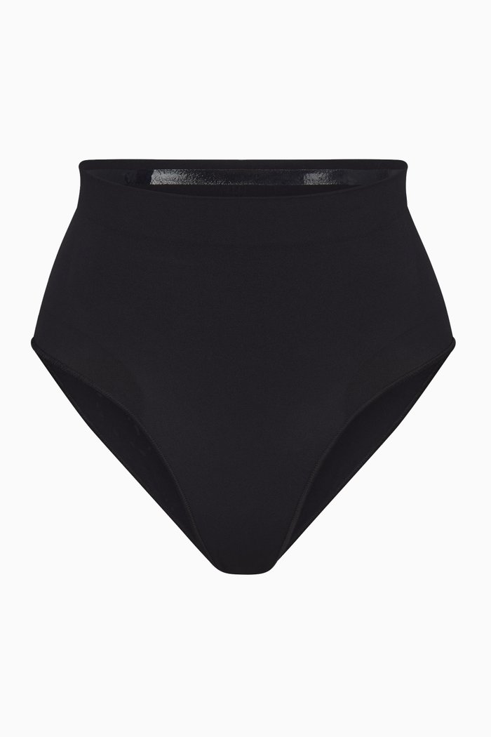 

Seamless Sculpt Mid-waist Briefs, Black