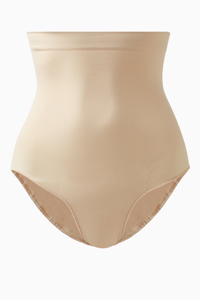 Seamless Sculpt High-waist Brief, Neutral