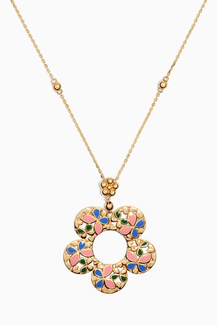 Farfasha Bloom Large Necklace in 18kt Gold, Yellow