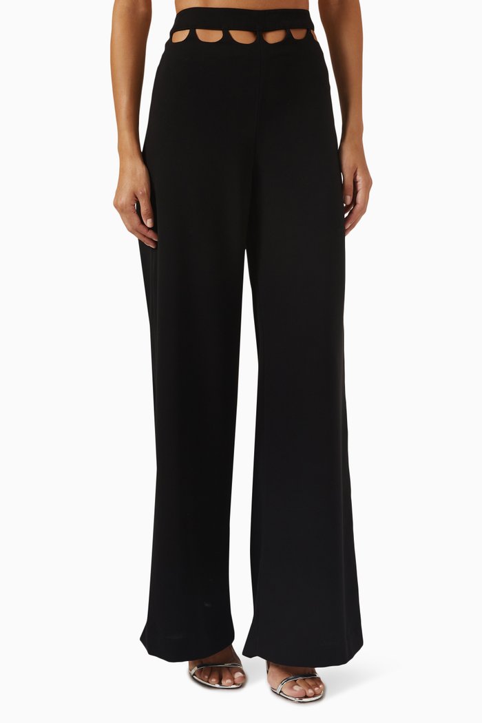 

Arches Cut-out Pants, Black
