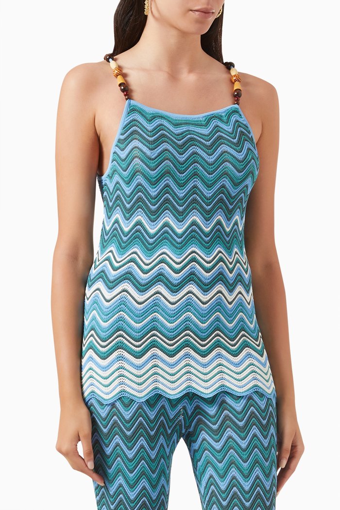 

Santorini Top in Viscose-blend Knit, Multicolour
