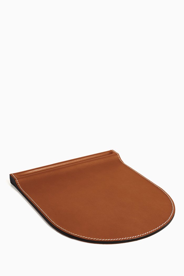 

Brennan Mouse Pad in Leather, Brown