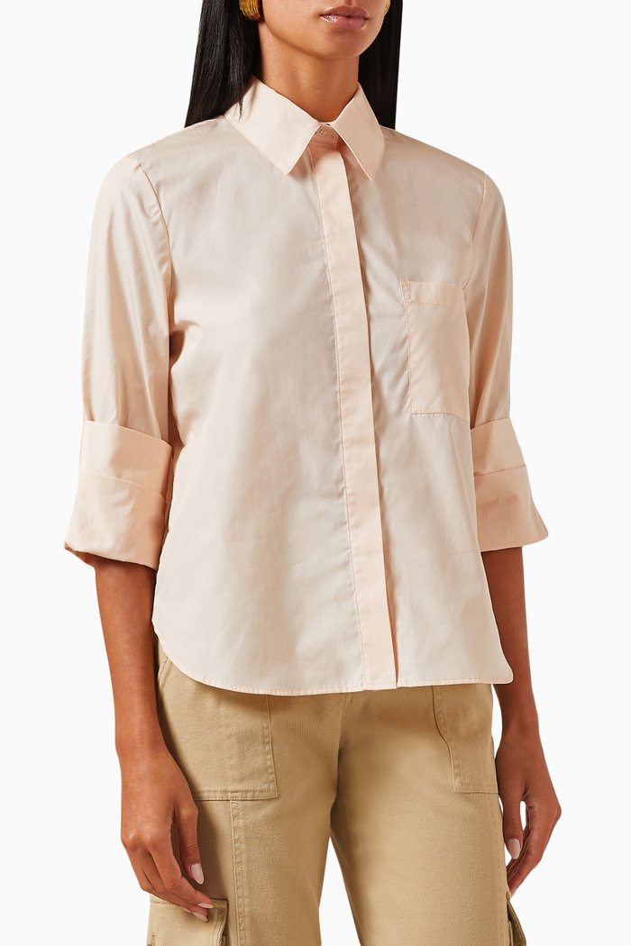 

Ex Boyfriend Shirt in Cotton, Pink