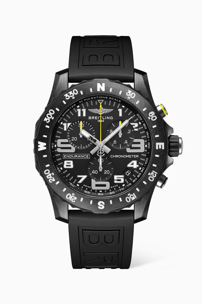 

Endurance Pro SuperQuartz™ Breitlight® & Rubber Watch, 44mm, Black