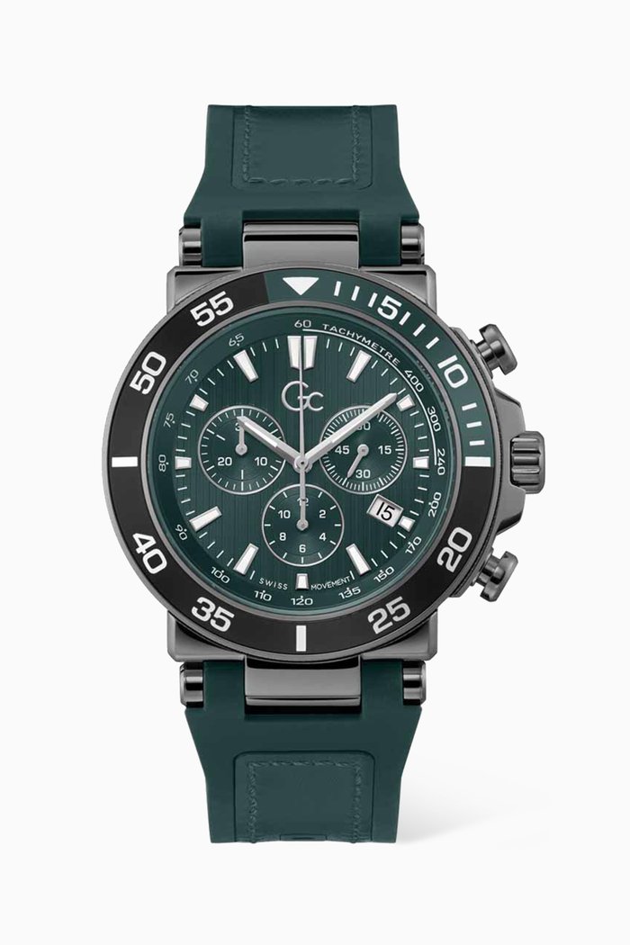 

One Sport Chrono Stainless Steel Watch, 44mm, Green