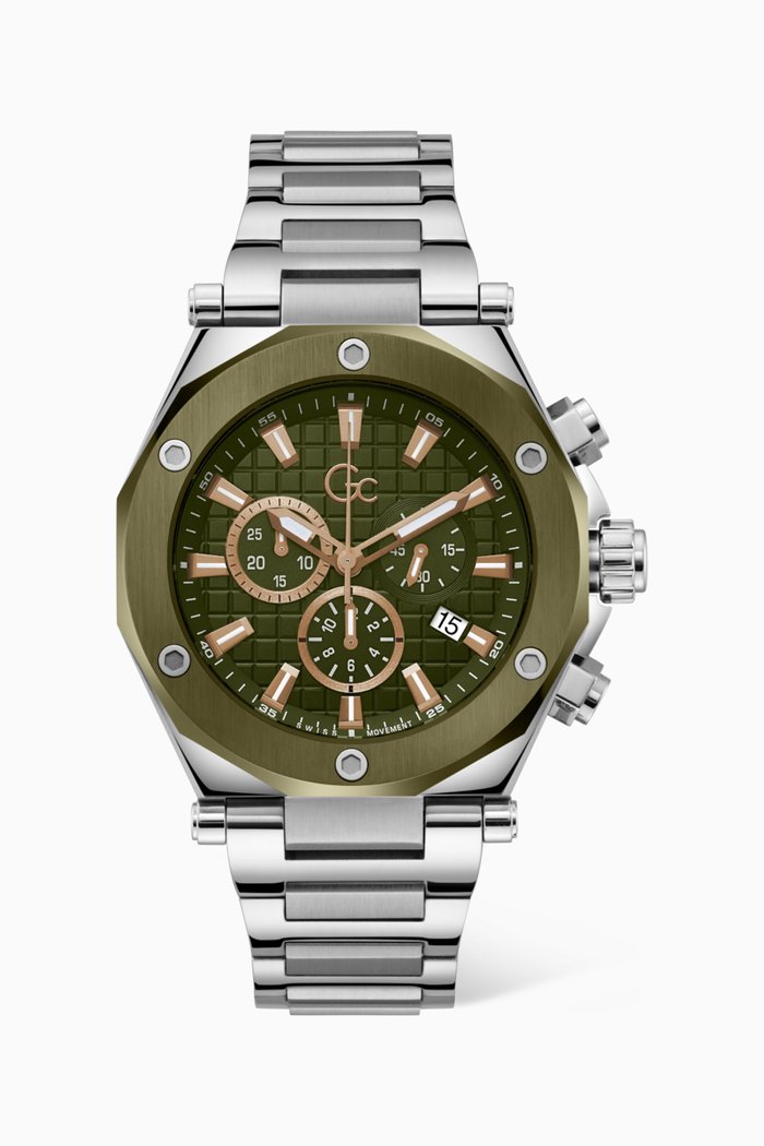 

Legacy Chrono Stainless Steel Watch, 44mm, Green
