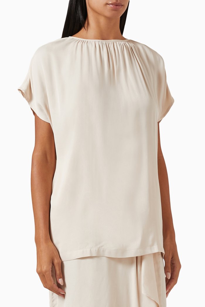 

Amor Top in ENKA® Viscose, Neutral