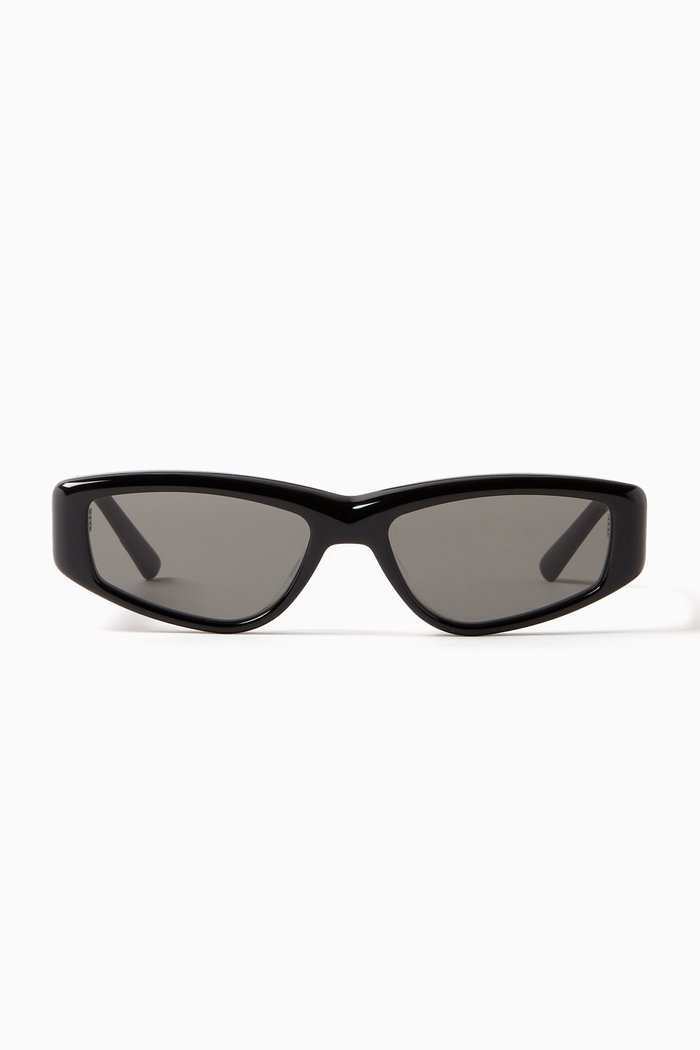 

Duru 01 Sunglasses in Acetate, Black