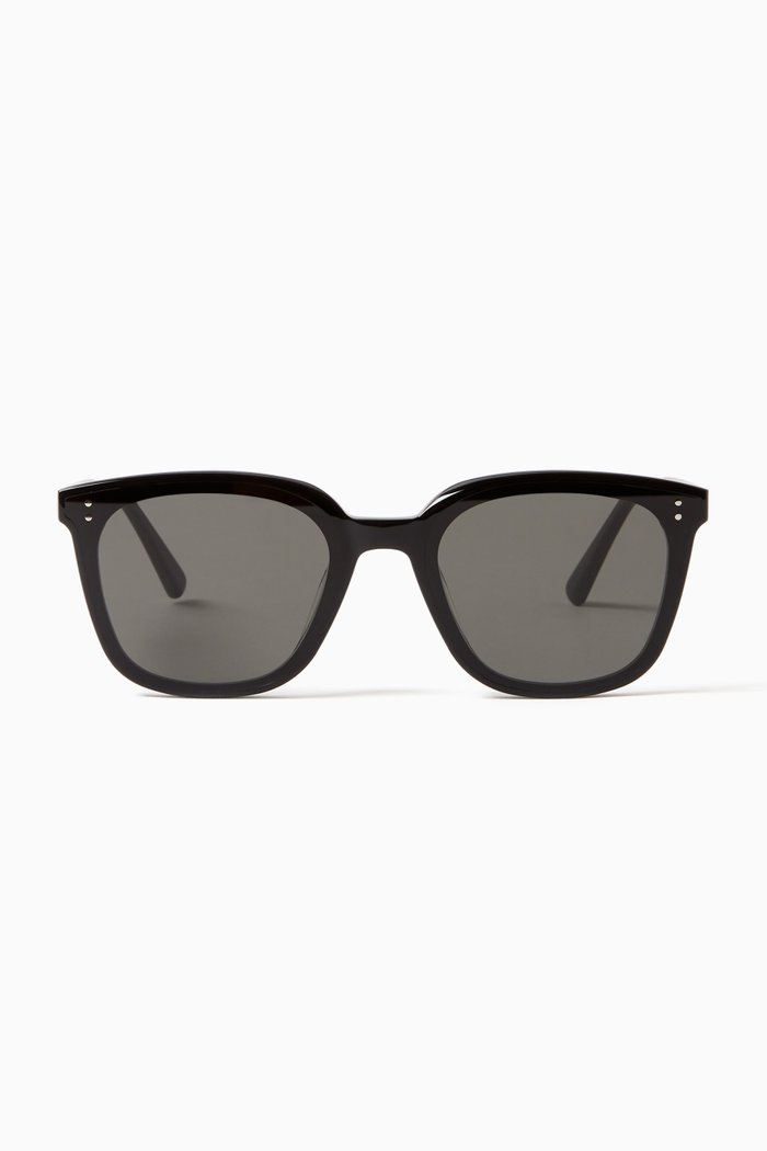 

Queen 01 Sunglasses in Acetate, Black
