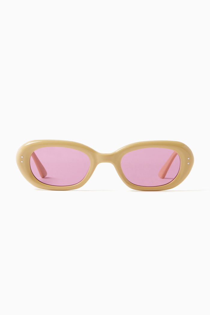 

Helix Y6 Sunglasses in Acetate, Yellow