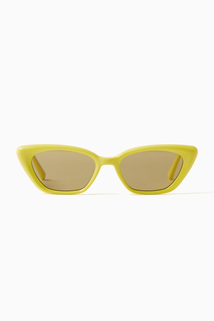 

Terra Cotta Y7 Sunglasses in Acetate, Yellow