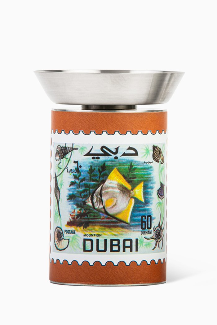 

Medium Vintage Post Stamps Mabkhara - Dubai, Colourless