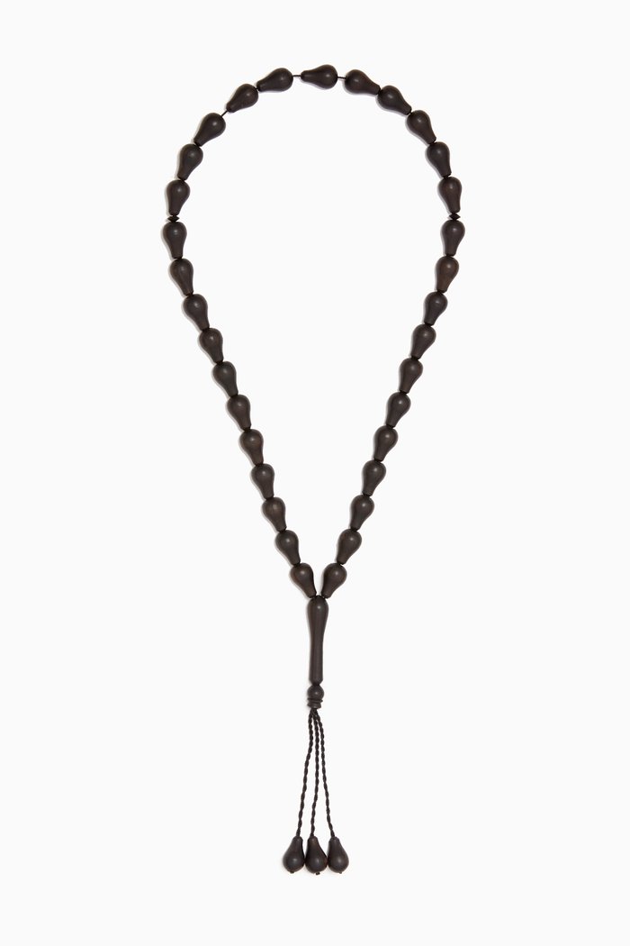 

Wooden Masbaha Prayer Beads, Colourless