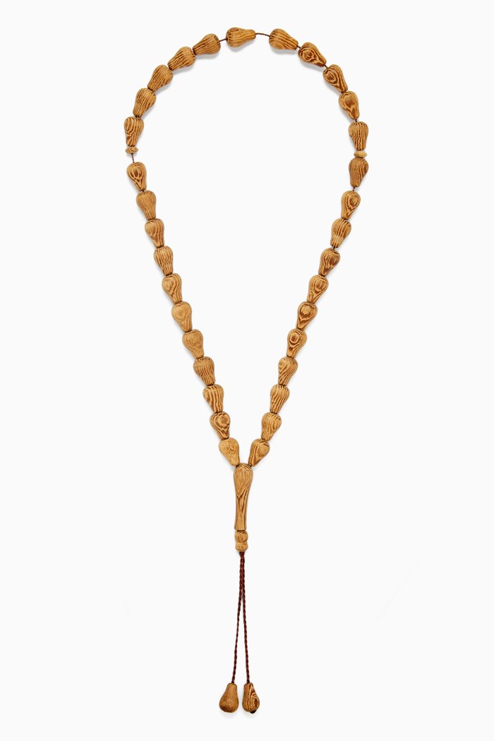 

Wooden Masbaha Prayer Beads, Colourless