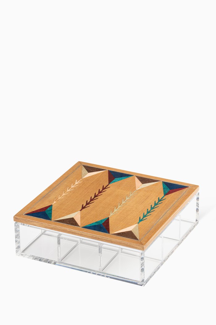 

Patterned Tea Box, Multicolour