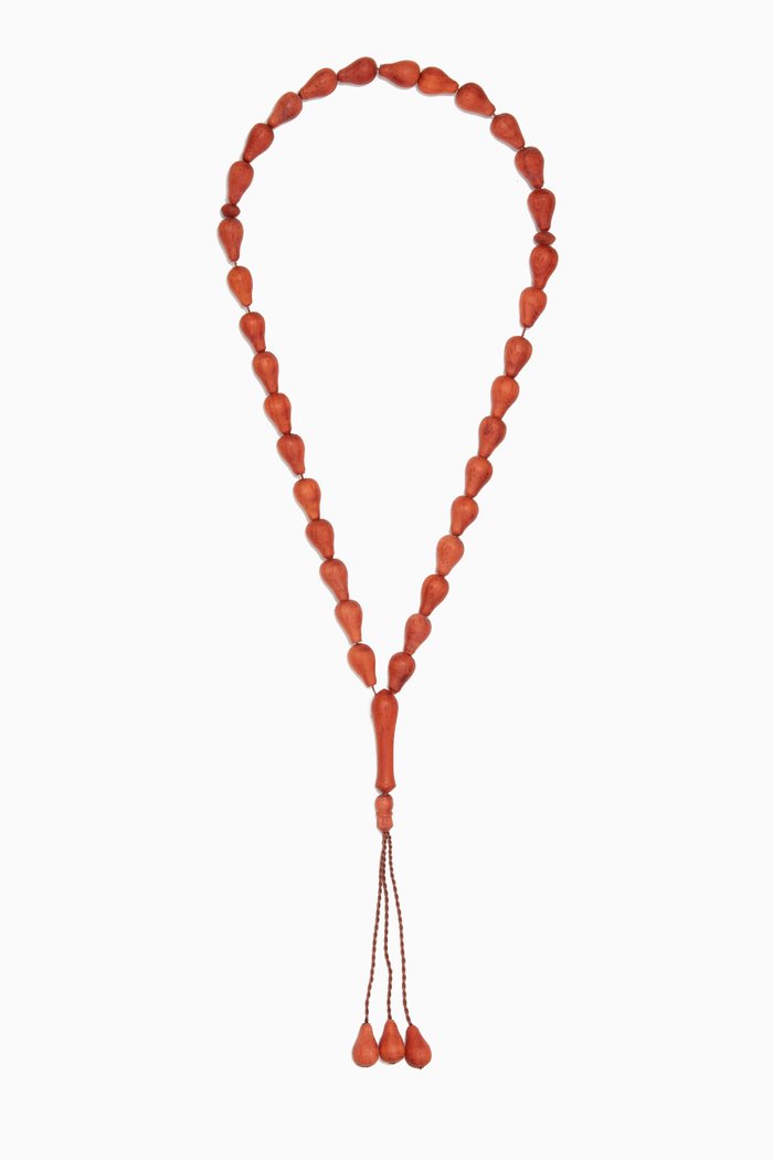 

Wooden Masbaha Prayer Beads, Colourless
