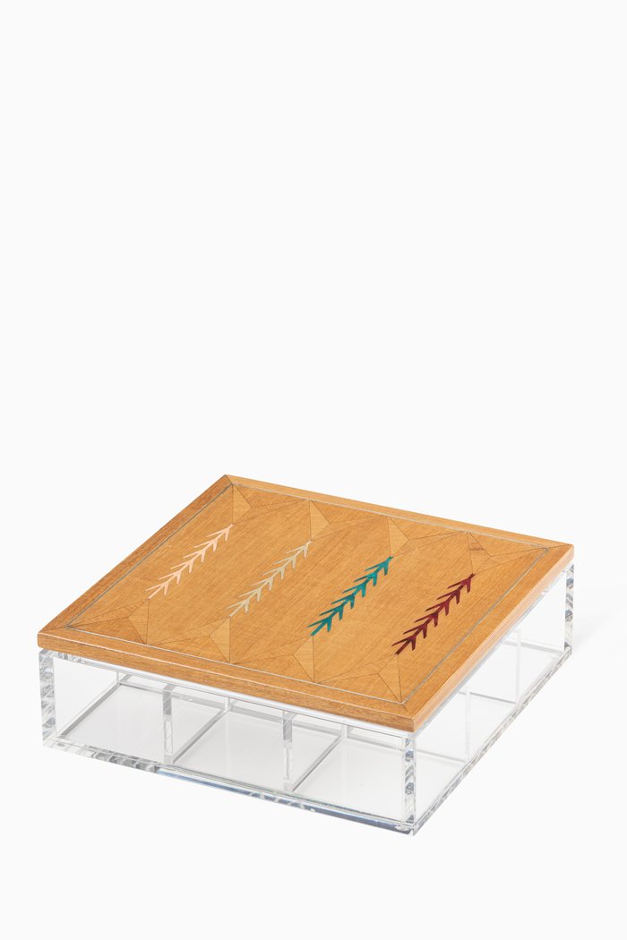 

Patterned Tea Box, Neutral