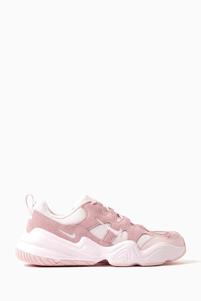 

Tech Hera Sneakers in Suede & Textile, Pink