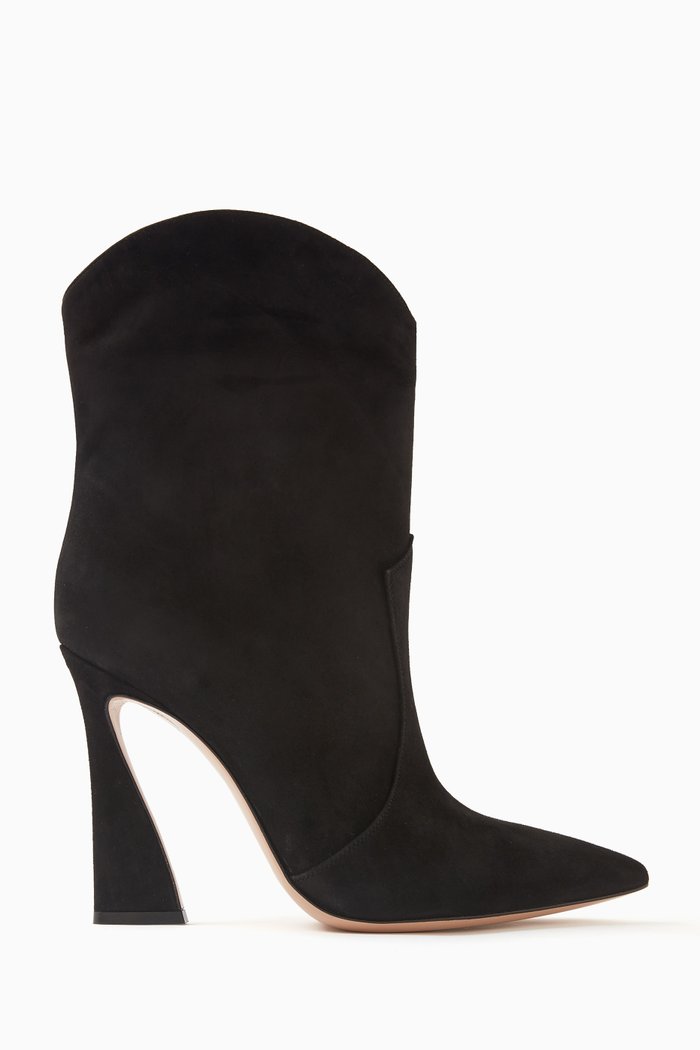 

Vegas 105 Ankle Boots in Suede, Black