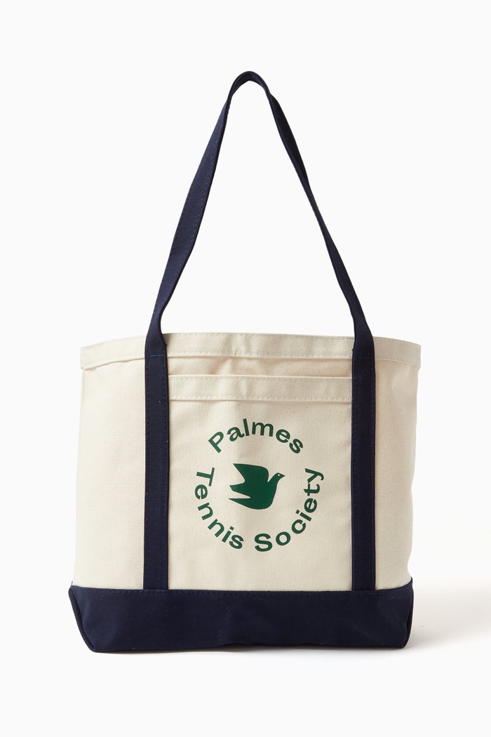 

Society Tote Bag in Cotton-twill, Neutral