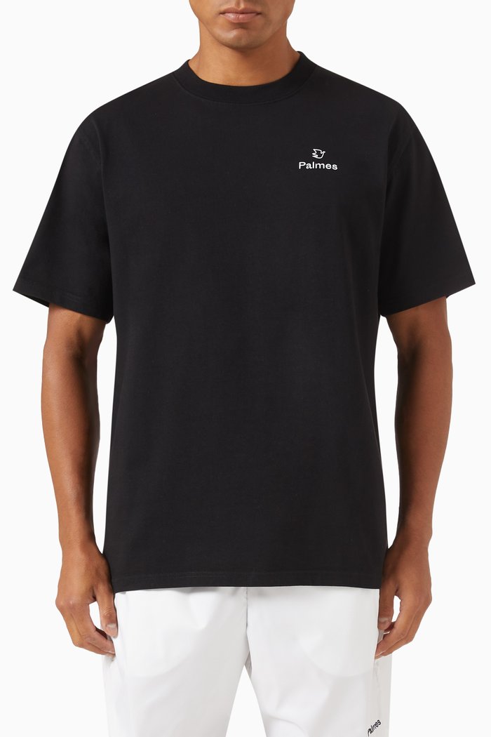 

Allan T-shirt in Organic Cotton, Black