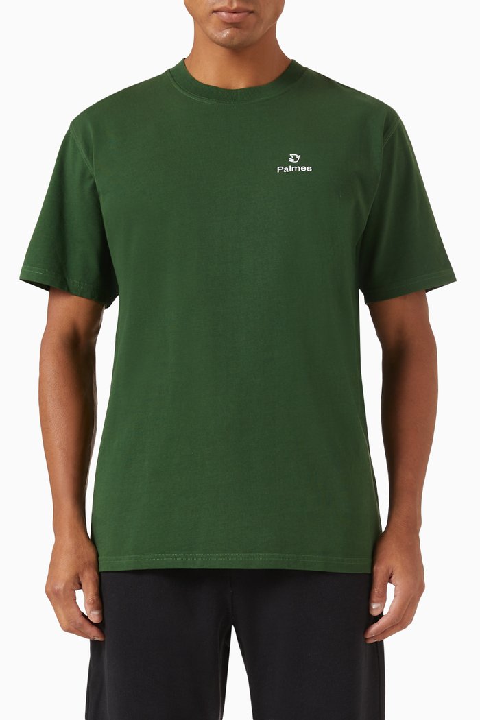

Allan T-shirt in Organic Cotton, Green