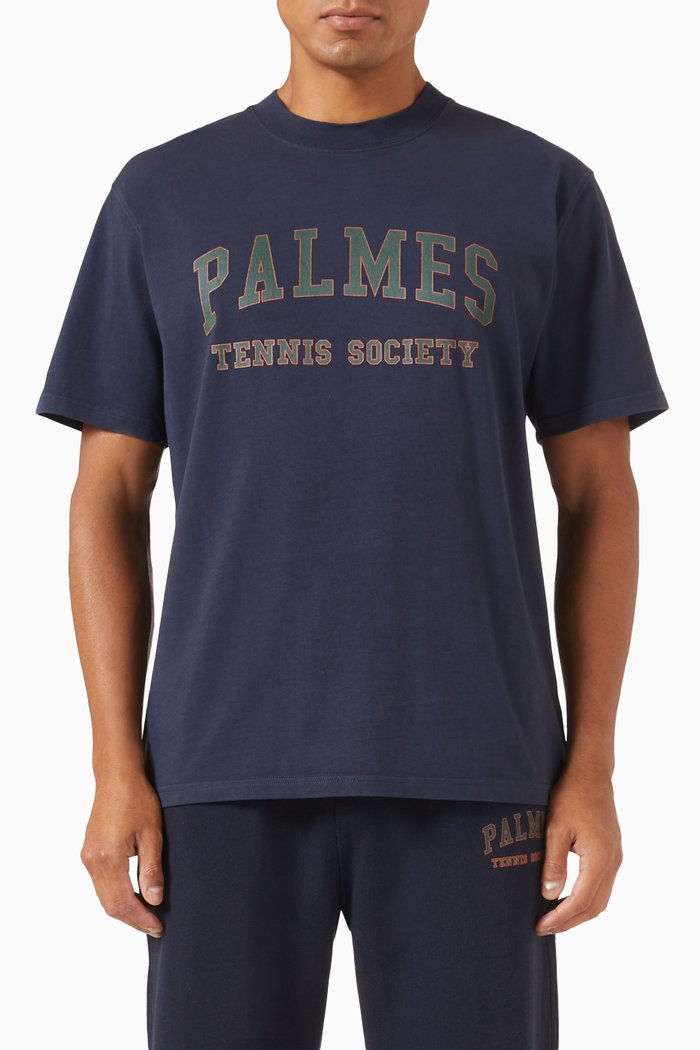 

Ivan T-shirt in Organic Cotton, Blue