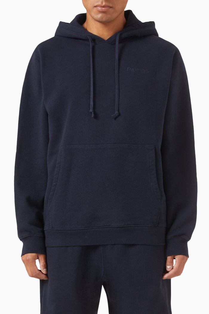 

Ben Hoodie in Recycled Cotton Blend, Blue