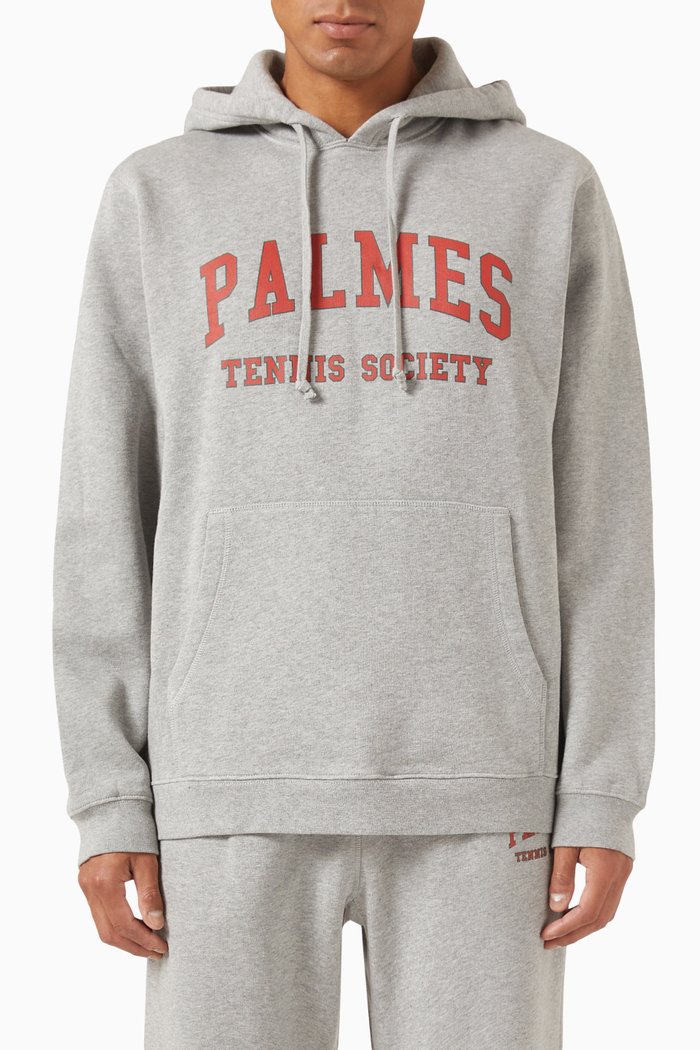 

Mats Hoodie in Recycled Cotton Blend, Grey