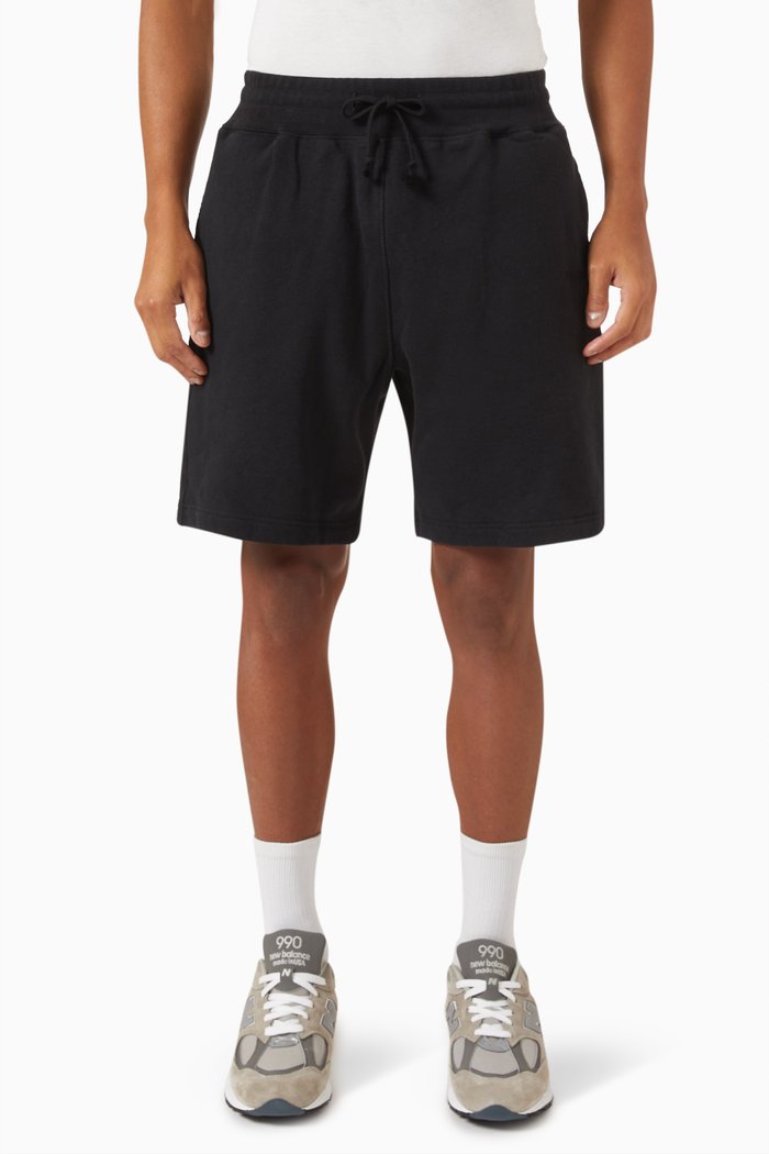 

Jimmy Sweatshorts in Recycled Cotton Blend, Black
