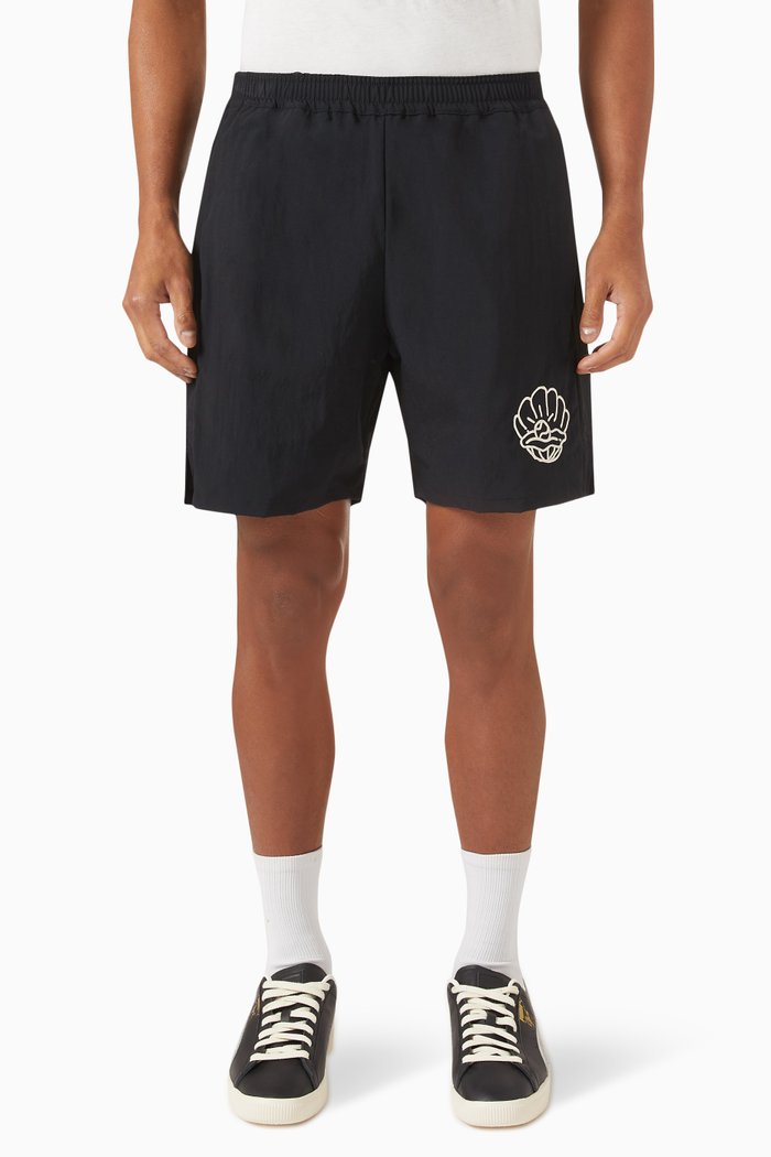 

Oyster Shorts in Recycled Nylon, Black
