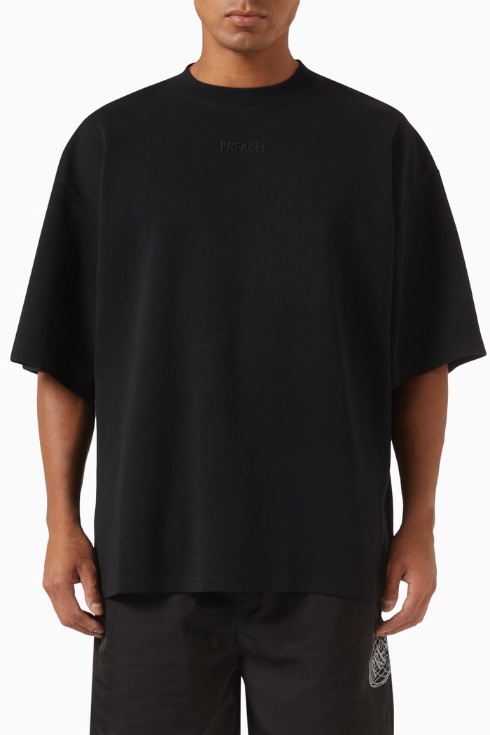 

Heavy T-shirt in Jersey, Black