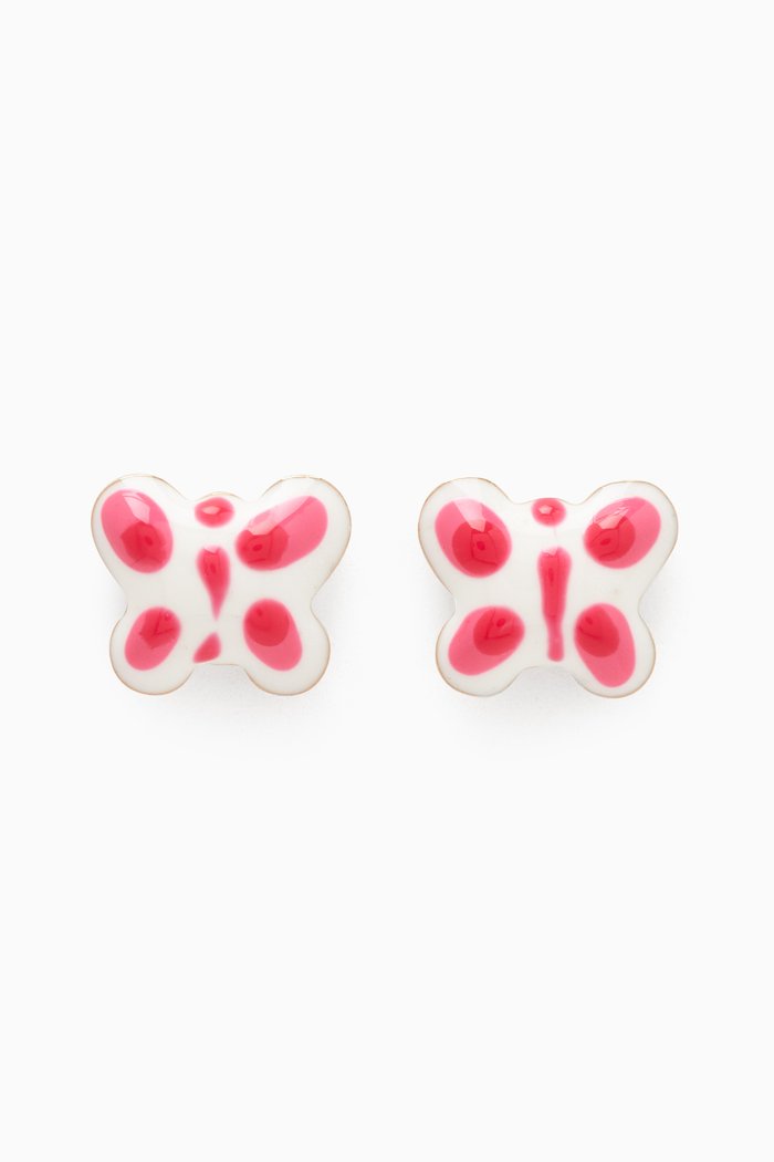 

Baby Butterfly Stud Earrings in 18kt Gold