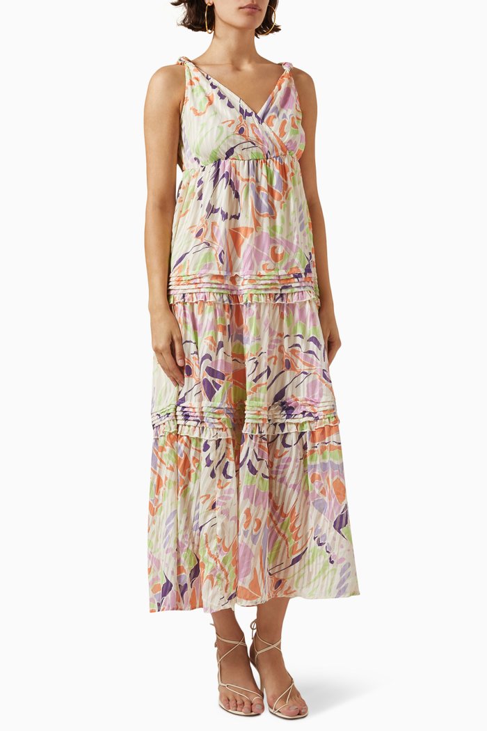 Yasmoth Maxi Dress, Multicolour
