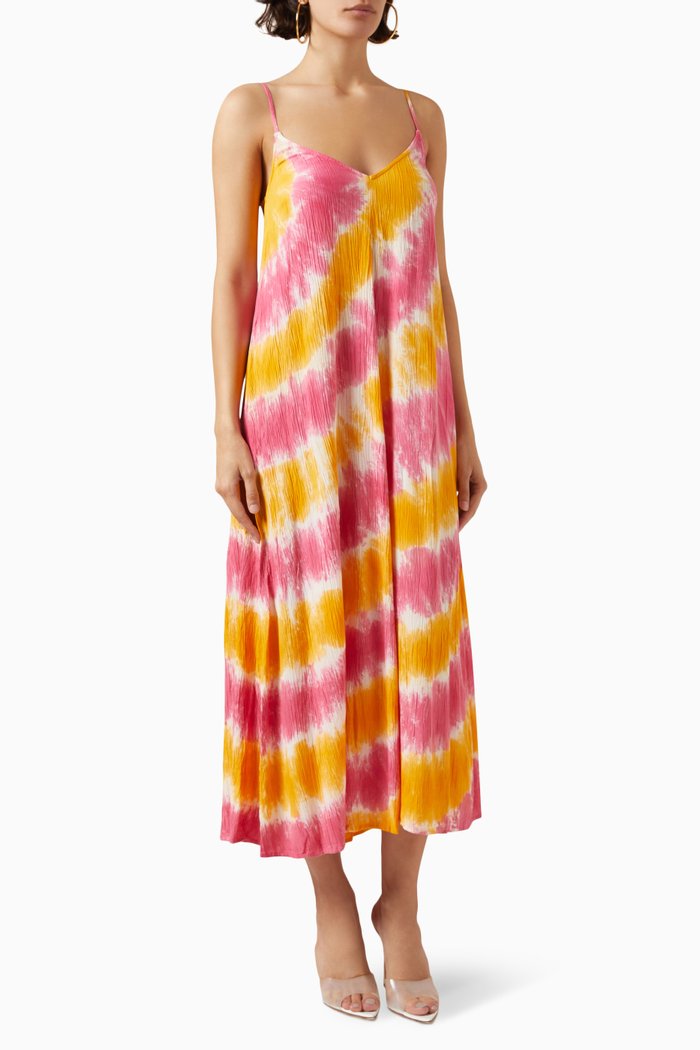 

Yastido Tie-dye Dress, Pink
