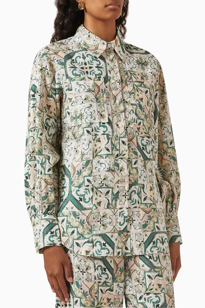 

Elle Shirt, Green