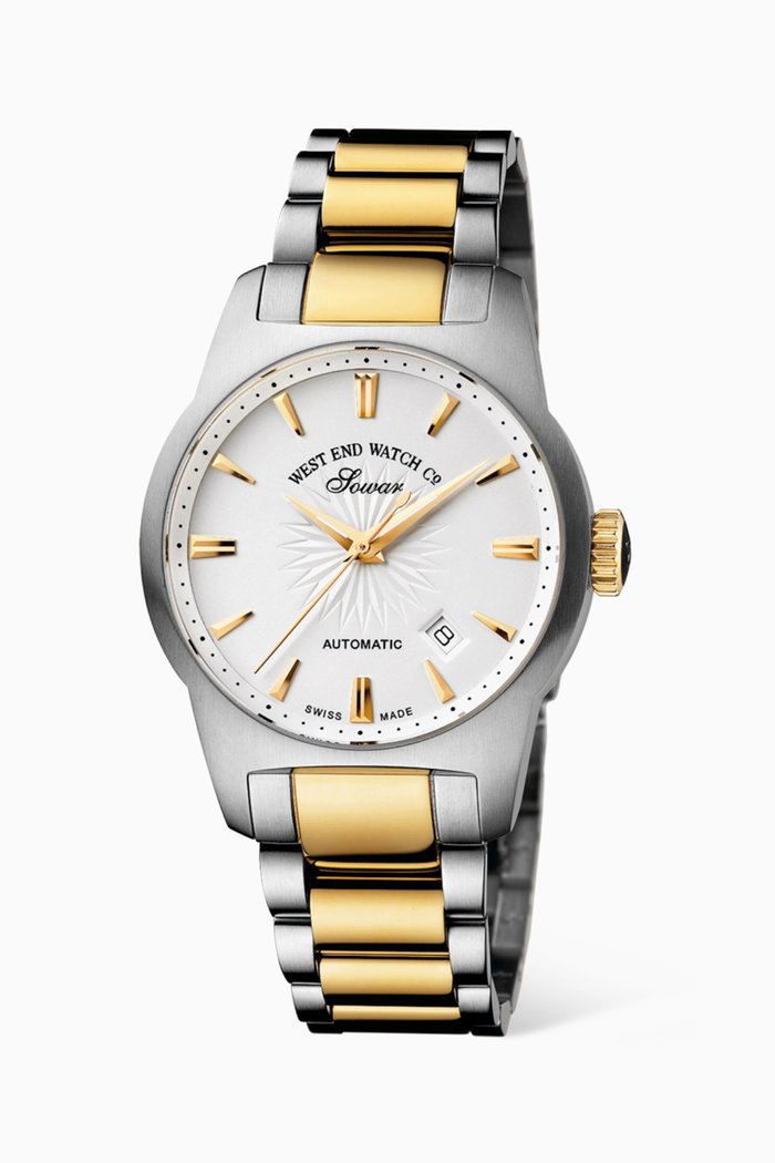 

Silk Road III Automatic Stainless Steel Watch, 26mm, Multicolour