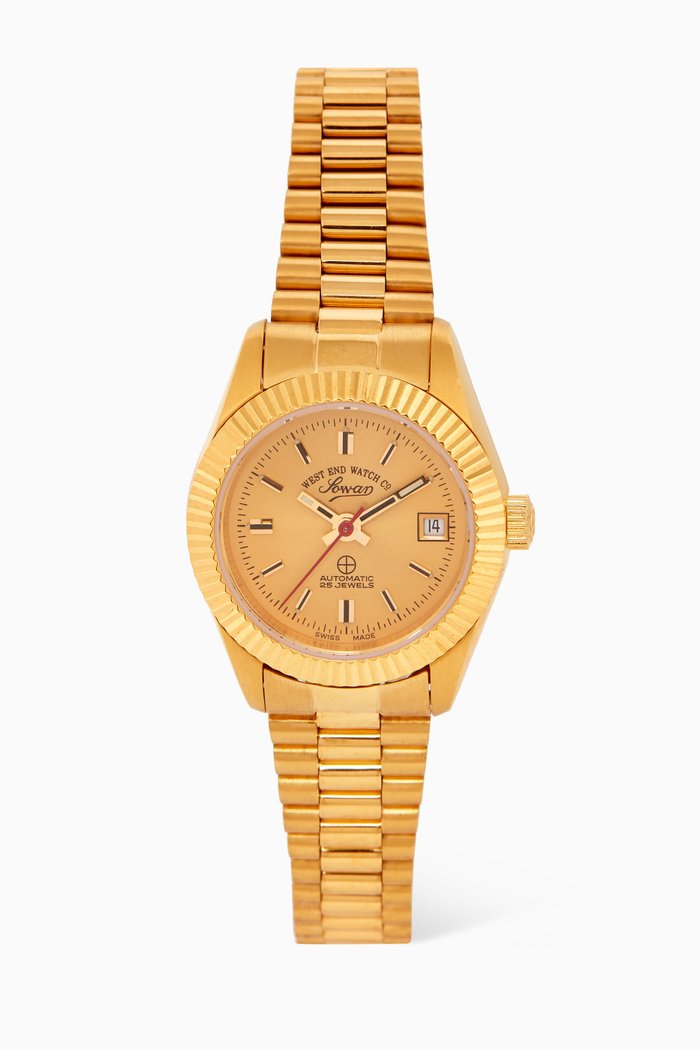

The Classics Automatic Stainless Steel Watch, 26.5mm, Gold