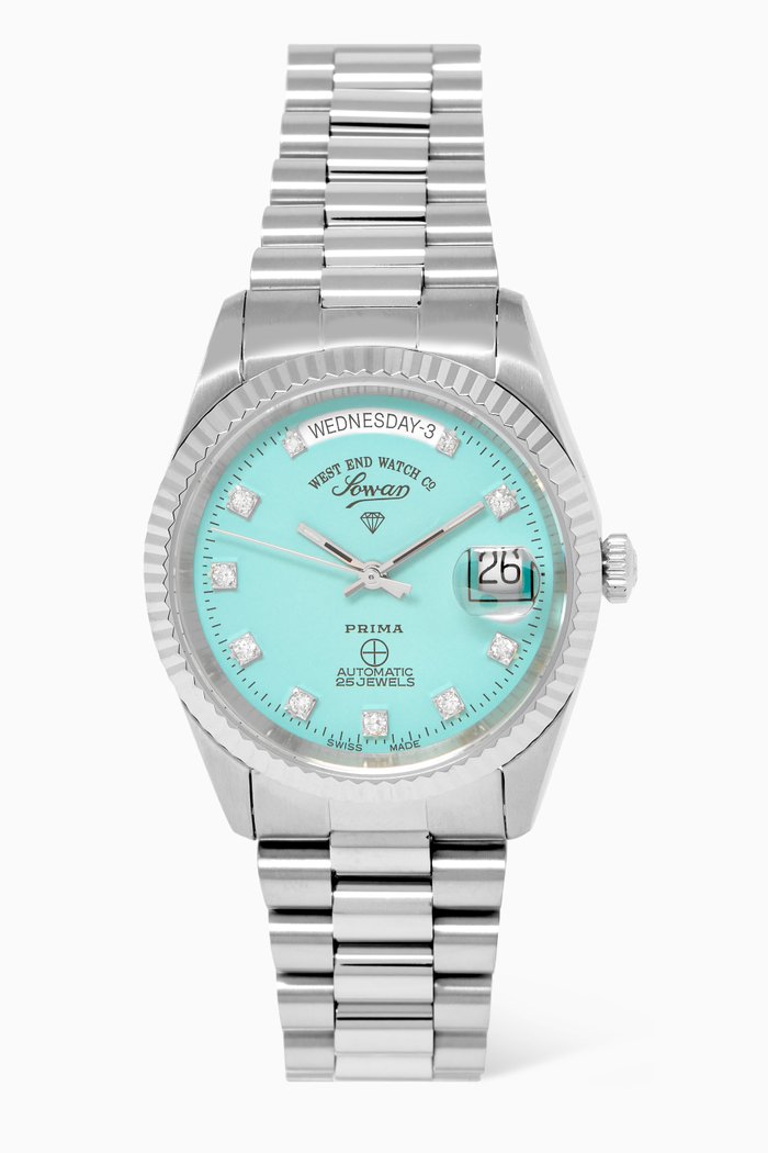 

The Classics Diamond Automatic Watch, Silver